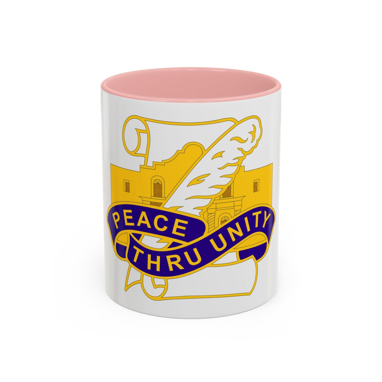 321 Civil Affairs Brigade 2 (U.S. Army) Accent Coffee Mug