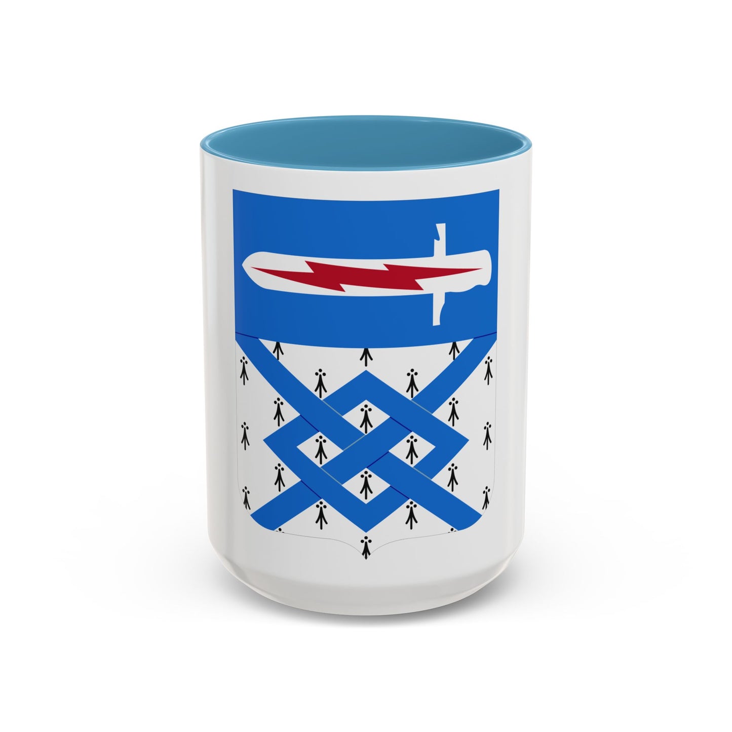 107 Military Intelligence Battalion 2 (U.S. Army) Accent Coffee Mug
