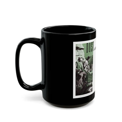 Dust Across The Range (1), The American Magazine, December 1937 - Black Coffee Mug-Go Mug Yourself