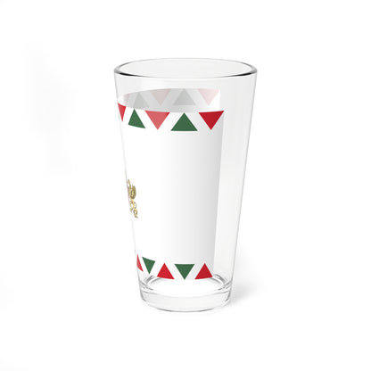 Flag of Budapest 2011- (Hungary) Pint Glass 16oz