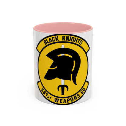 561 Weapons Squadron ACC (U.S. Air Force) Accent Coffee Mug