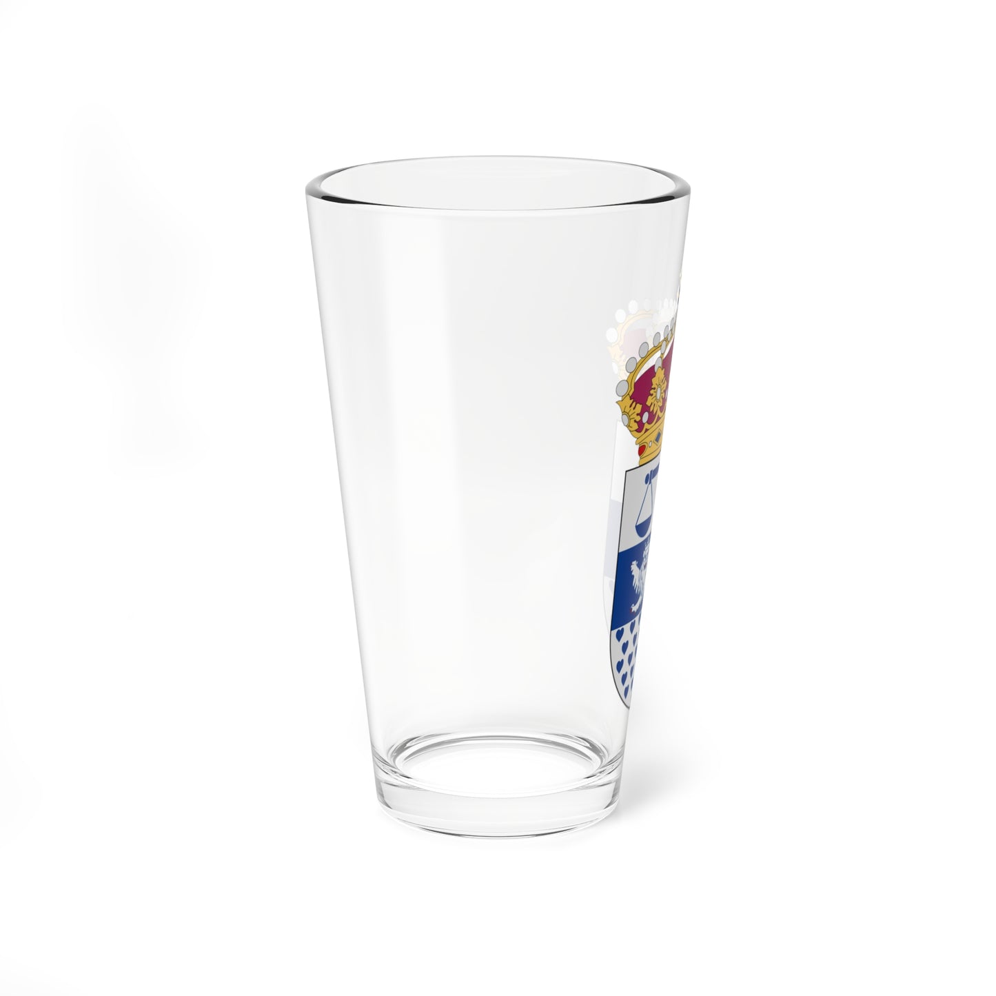 Varbergs tingsrätt vapen (Sweden) (Coat of Arms) Pint Glass 16oz