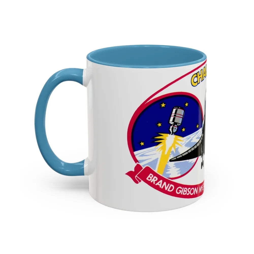 STS 41 b (NASA) Accent Coffee Mug-Go Mug Yourself