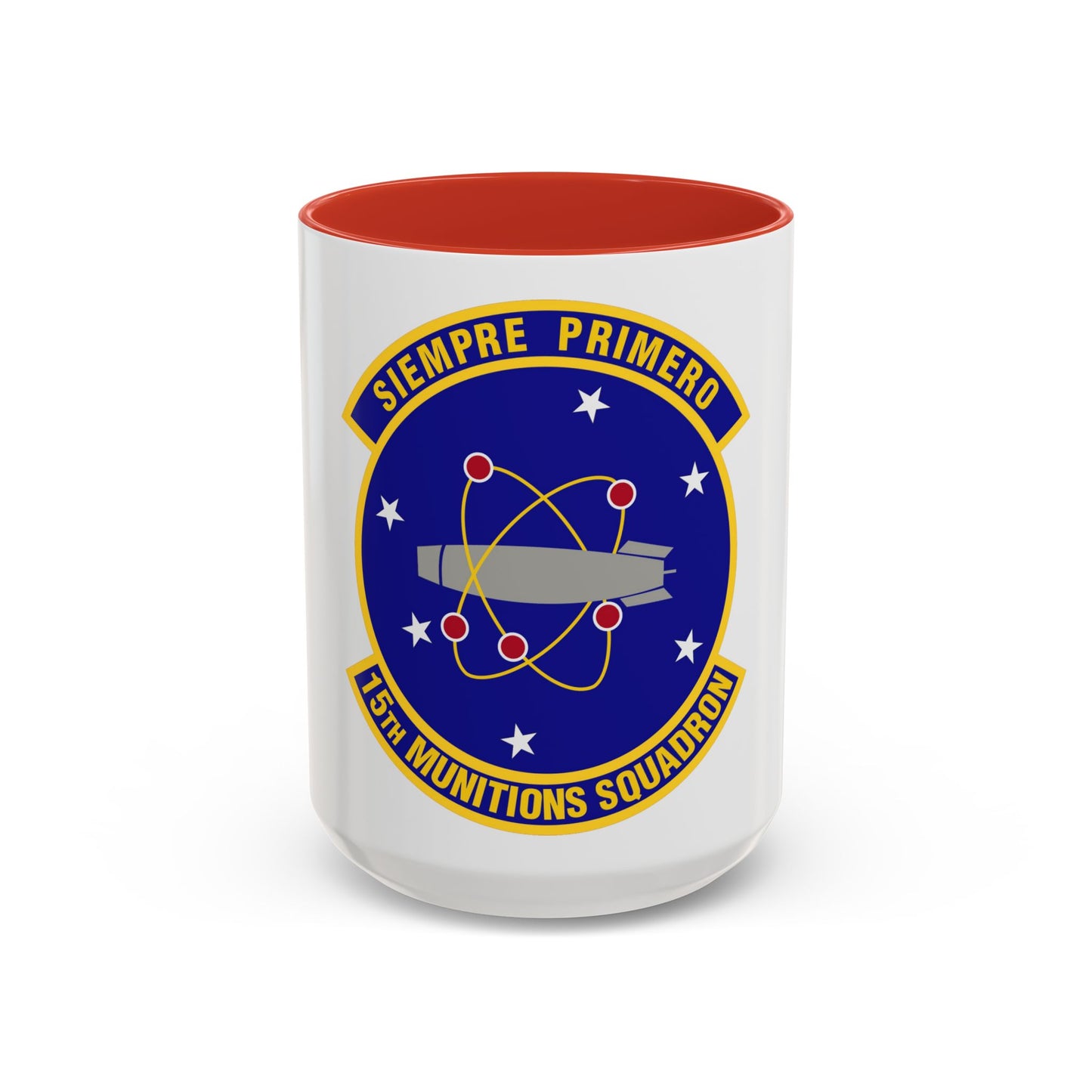 15th Munitions Squadron (U.S. Air Force) Accent Coffee Mug