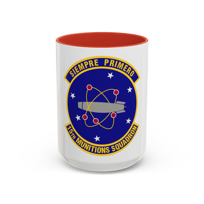 15th Munitions Squadron (U.S. Air Force) Accent Coffee Mug