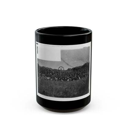 Bealeton, Virginia. Company K 93d New York Infantry Headquarters Guard. Army Of The Potomac (U.S. Civil War) Black Coffee Mug