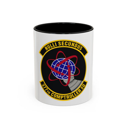 377th Comptroller Squadron (U.S. Air Force) Accent Coffee Mug