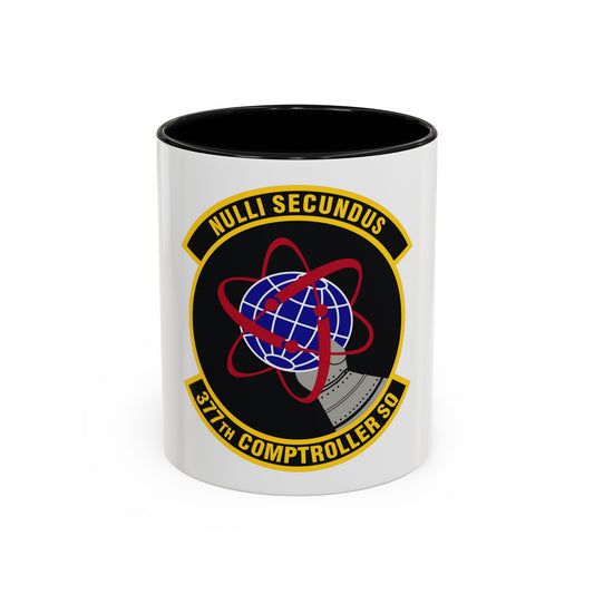 377th Comptroller Squadron (U.S. Air Force) Accent Coffee Mug