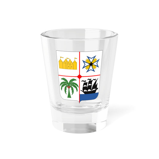 Coat of arms of Benin 2 - Shot Glass 1.5oz