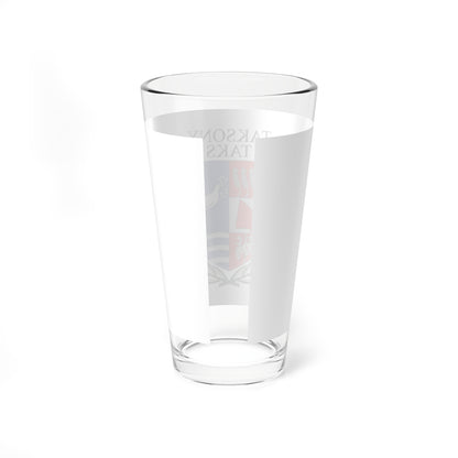 Flag of Taksony (Hungary) Pint Glass 16oz