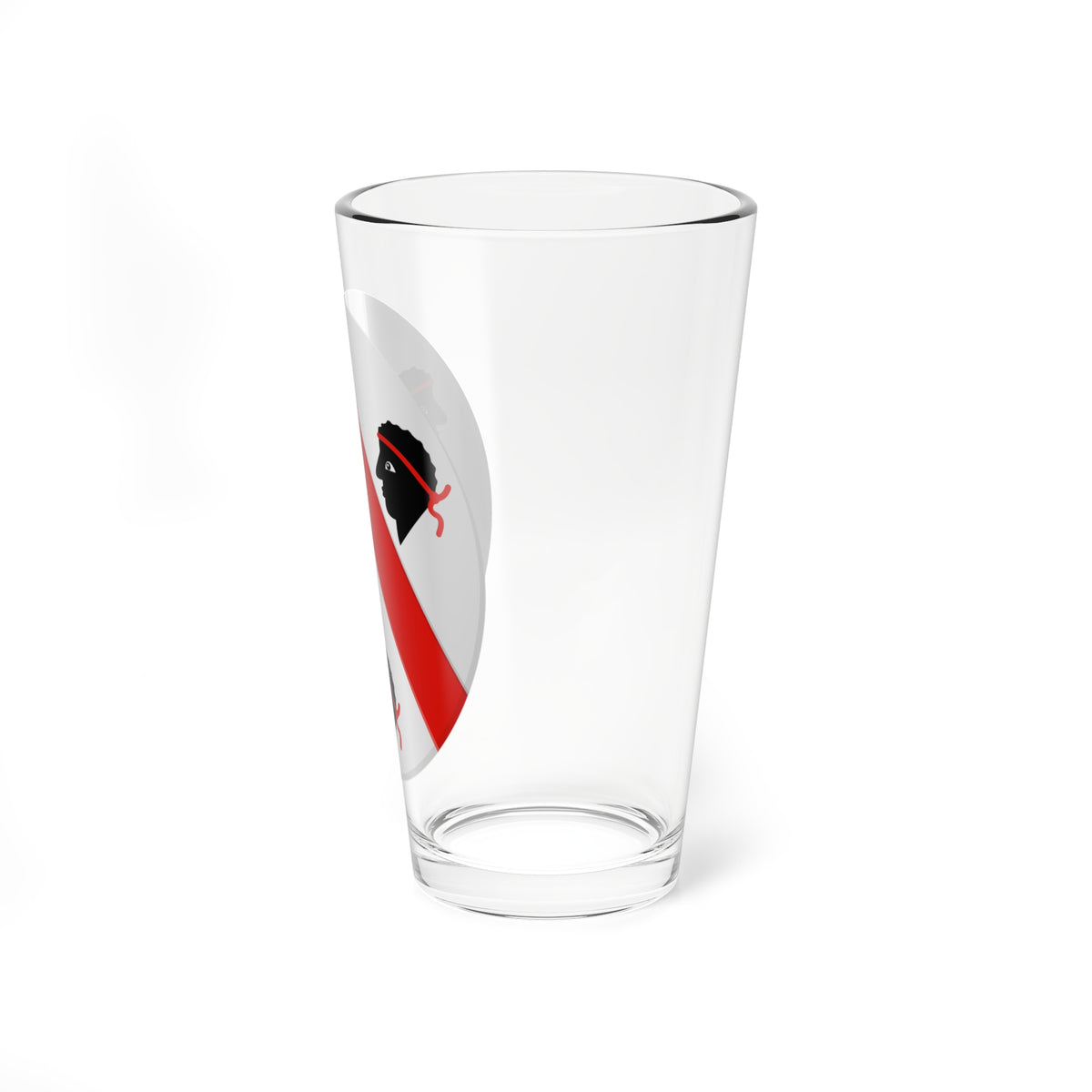 Linkebeek wapen (Belgium) (Coat of Arms) Pint Glass 16oz