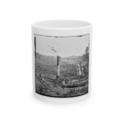 Atlanta, Georgia (Vicinity). Fortifications (U.S. Civil War) White Coffee Mug