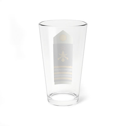 Army FRA OF 04 (Military Rank) Pint Glass 16oz