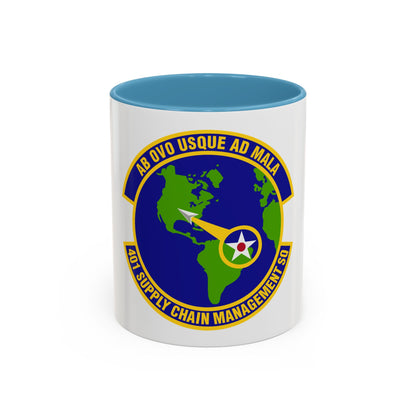 401st Supply Chain Management Squadron (U.S. Air Force) Accent Coffee Mug