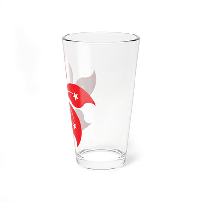 Hong Kong bauhinia (China) Pint Glass 16oz