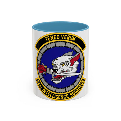 64 Intelligence Squadron AFRC (U.S. Air Force) Accent Coffee Mug