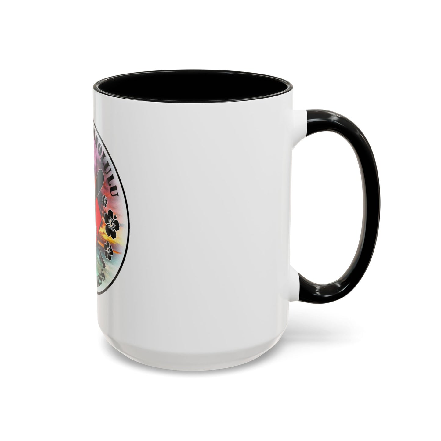 USCG Base Honolulu Chiefs Mess (U.S. Coast Guard) Accent Coffee Mug