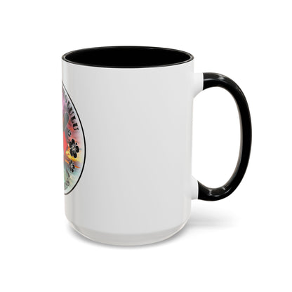 USCG Base Honolulu Chiefs Mess (U.S. Coast Guard) Accent Coffee Mug