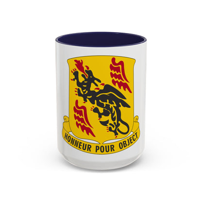 81 Airborne Antiaircraft Artillery Battalion (U.S. Army) Accent Coffee Mug