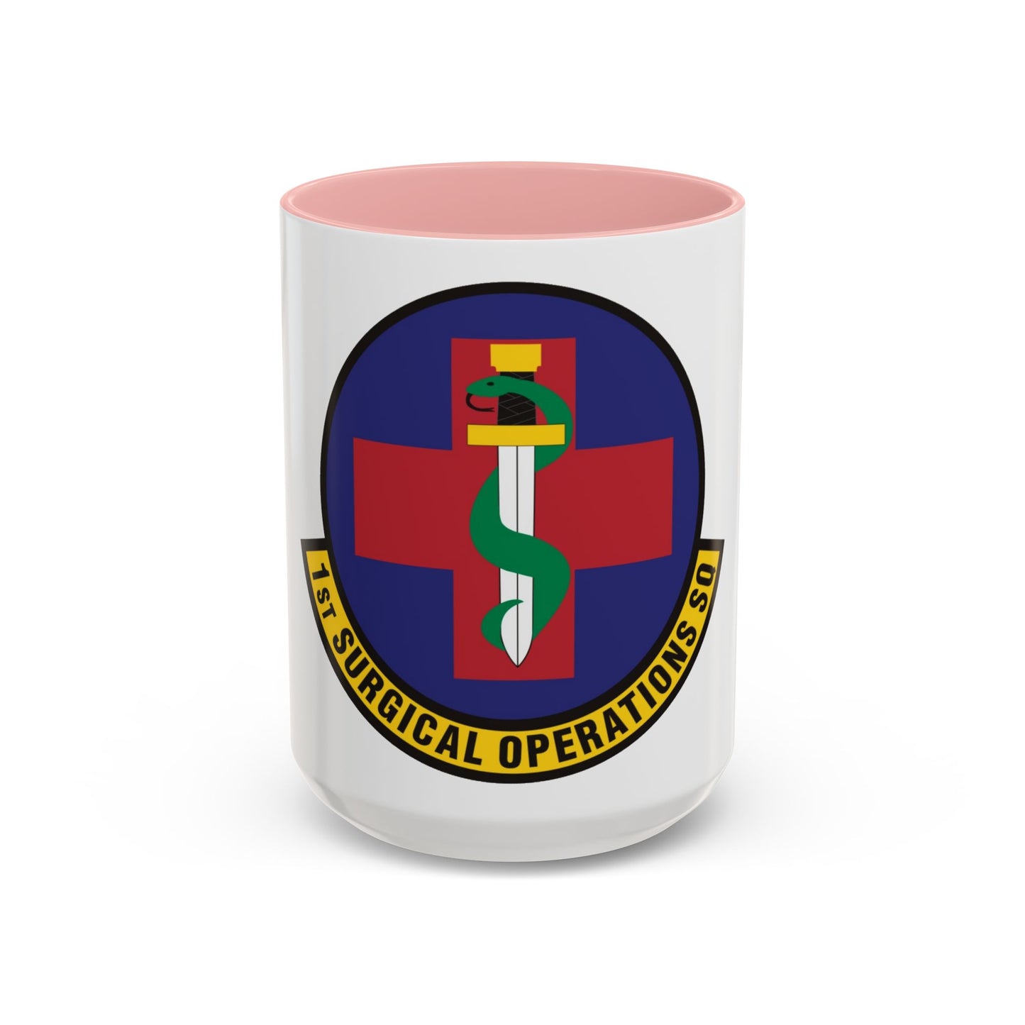 1st Surgical Operations Squadron (U.S. Air Force) Accent Coffee Mug