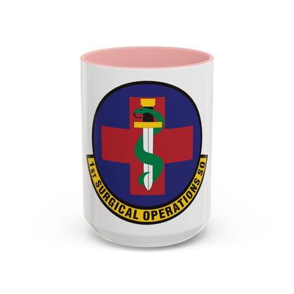 1st Surgical Operations Squadron (U.S. Air Force) Accent Coffee Mug