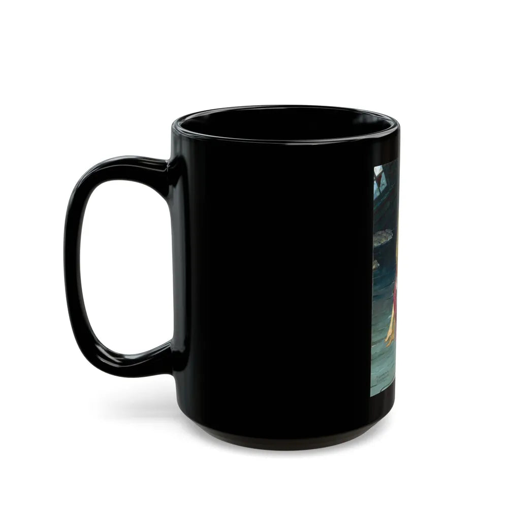 Rockwell2 (5) - Black Coffee Mug-Go Mug Yourself