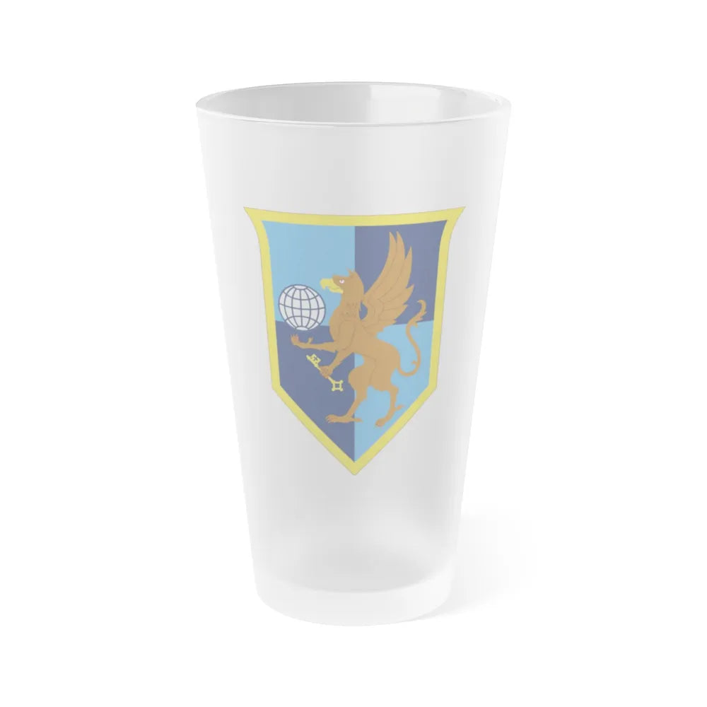 259th Military Intelligence Brigade (U.S. Army) Frosted Pint Glass 16oz-Go Mug Yourself