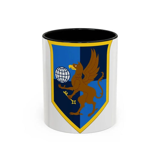 259th Military Intelligence Brigade (U.S. Army) Accent Coffee Mug 11oz Black - Go Mug Yourself