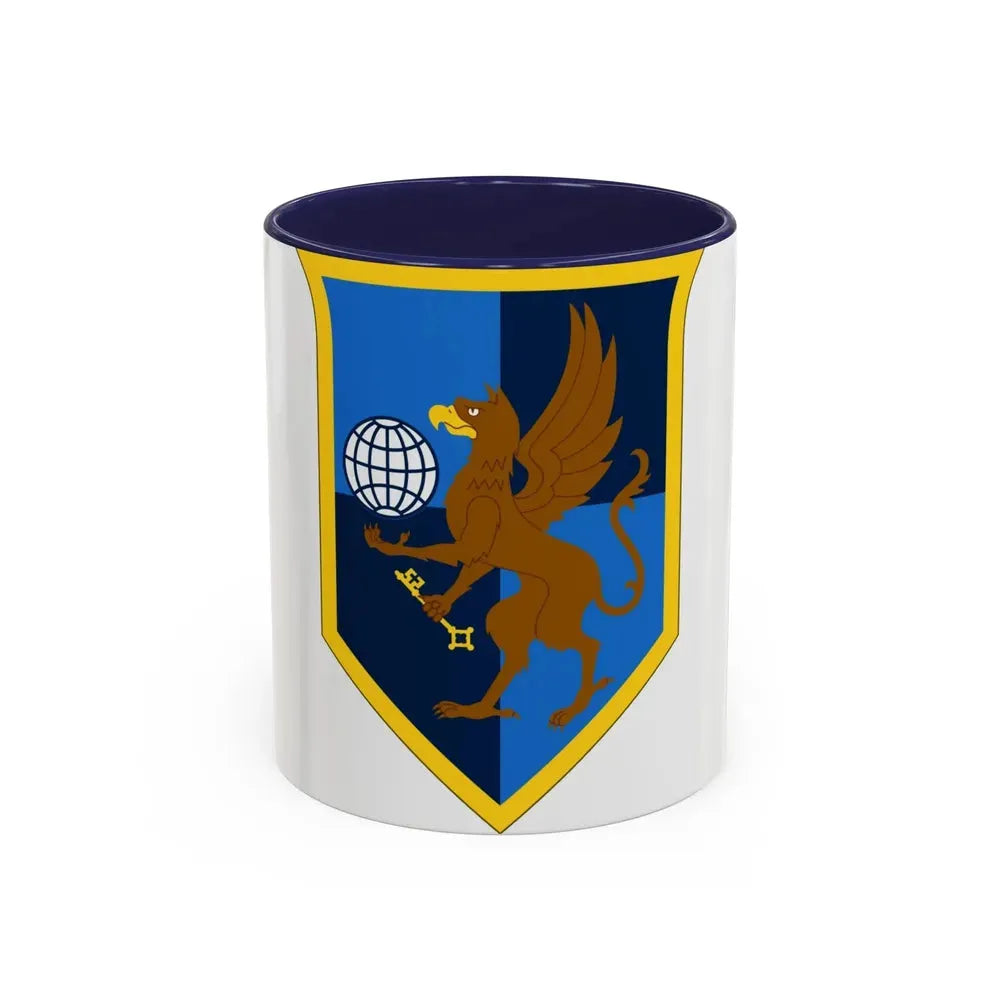 259th Military Intelligence Brigade (U.S. Army) Accent Coffee Mug 11oz Navy - Go Mug Yourself