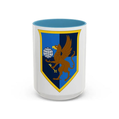 259th Military Intelligence Brigade (U.S. Army) Accent Coffee Mug 15oz Light Blue - Go Mug Yourself