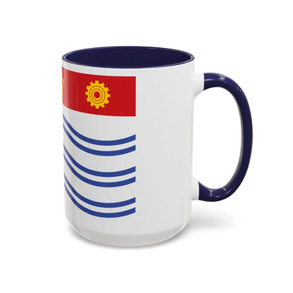 Flag of Barrie Canada - Accent Coffee Mug-Go Mug Yourself