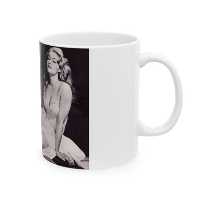 Julie Newmar #297 (Vintage Female Icon) White Coffee Mug-Go Mug Yourself