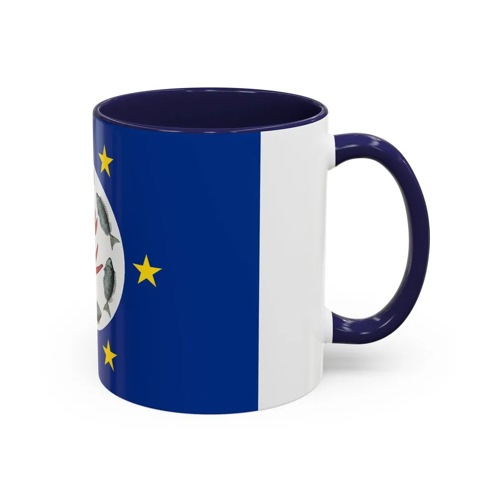 Flag of Airai Palau - Accent Coffee Mug-Go Mug Yourself