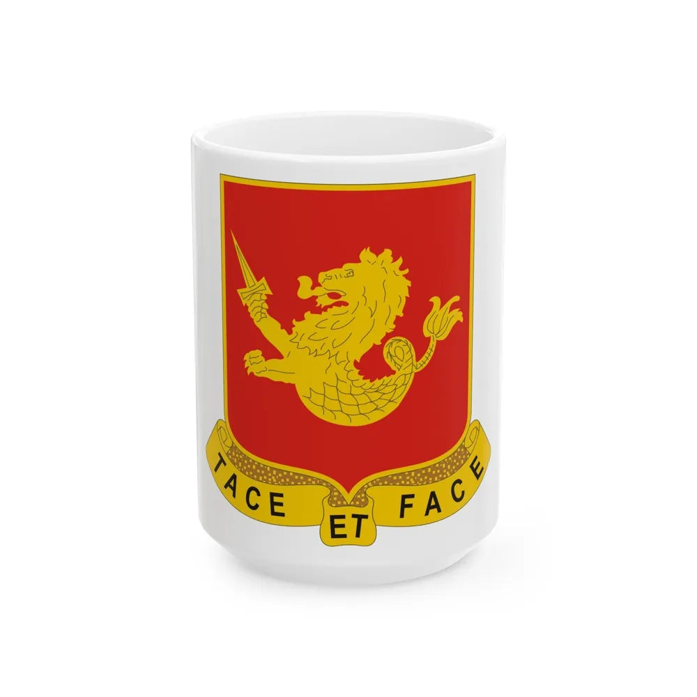 25th Field Artillery Regiment (U.S. Army) White Coffee Mug-15oz-Go Mug Yourself