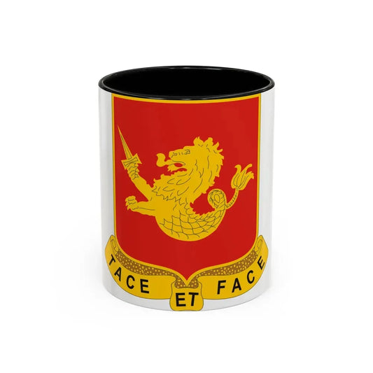 25th Field Artillery Regiment (U.S. Army) Accent Coffee Mug 11oz Black - Go Mug Yourself