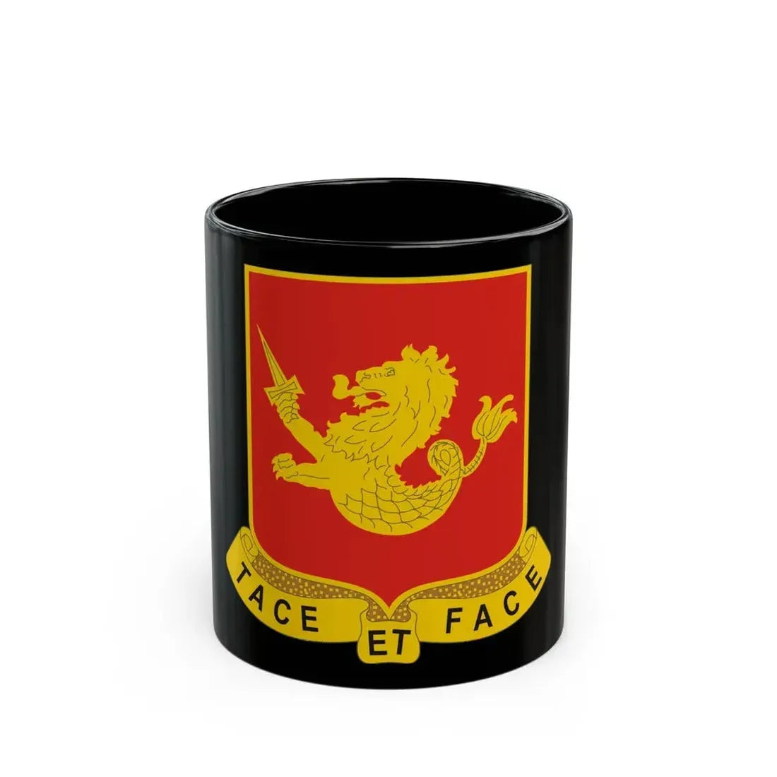 25th Field Artillery Regiment (U.S. Army) Black Coffee Mug 11oz - Go Mug Yourself