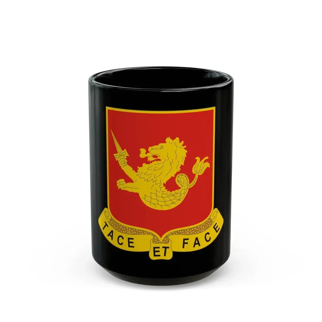 25th Field Artillery Regiment (U.S. Army) Black Coffee Mug 15oz - Go Mug Yourself
