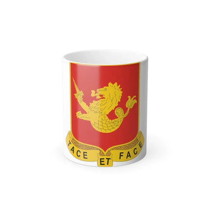 25th Field Artillery Regiment (U.S. Army) Color Changing Coffee Mug 11oz - Go Mug Yourself