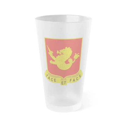 25th Field Artillery Regiment (U.S. Army) Frosted Pint Glass 16oz Default Title - Go Mug Yourself