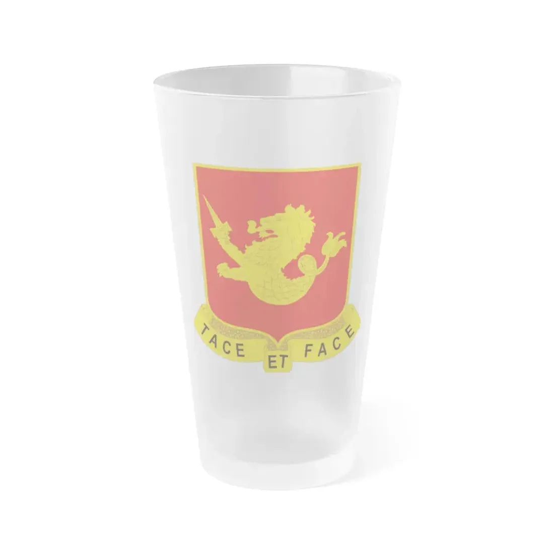 25th Field Artillery Regiment (U.S. Army) Frosted Pint Glass 16oz Default Title - Go Mug Yourself