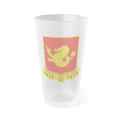 25th Field Artillery Regiment (U.S. Army) Frosted Pint Glass 16oz Default Title - Go Mug Yourself