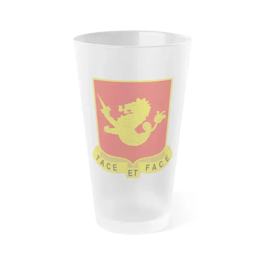 25th Field Artillery Regiment (U.S. Army) Frosted Pint Glass 16oz Default Title - Go Mug Yourself