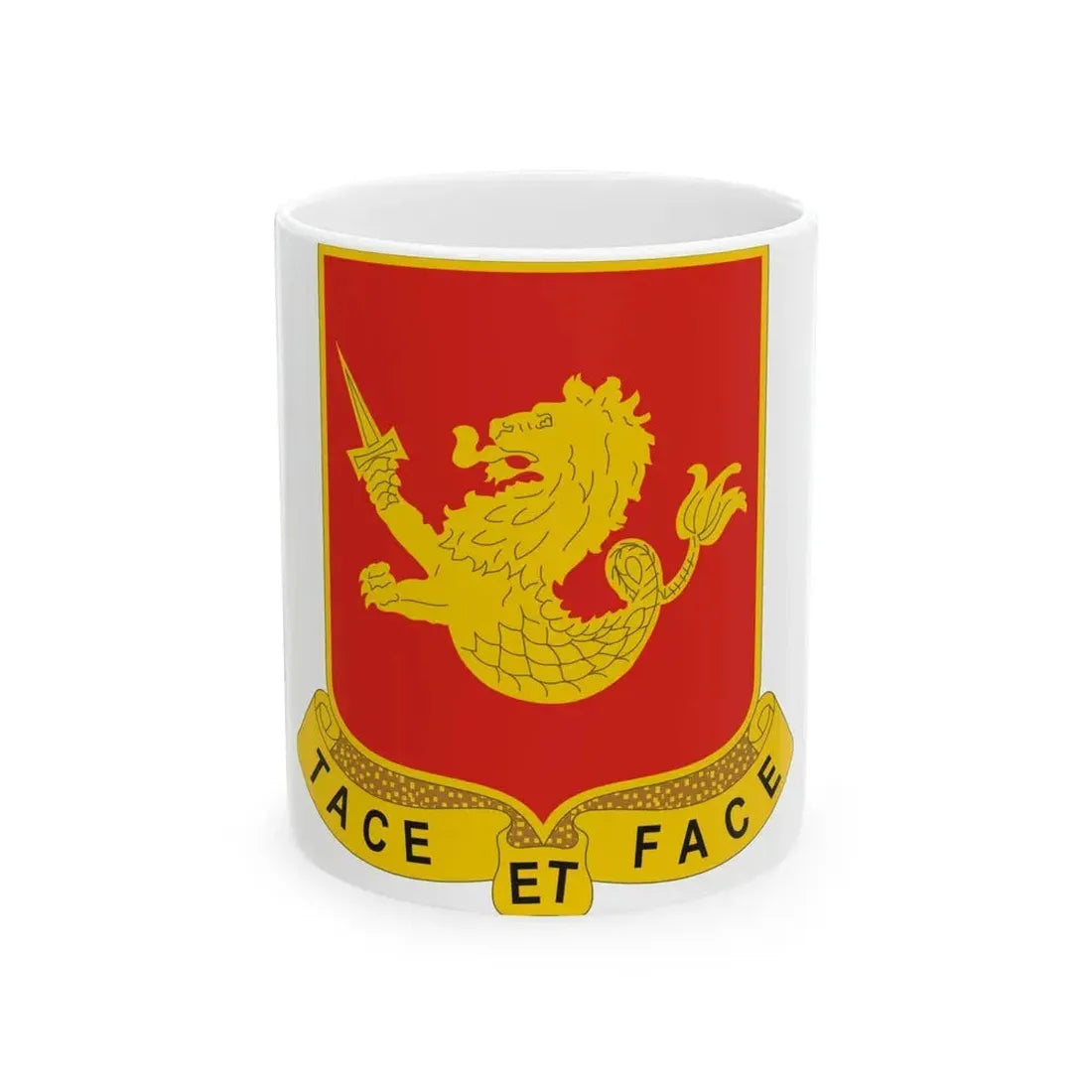 25th Field Artillery Regiment (U.S. Army) White Coffee Mug 11oz - Go Mug Yourself