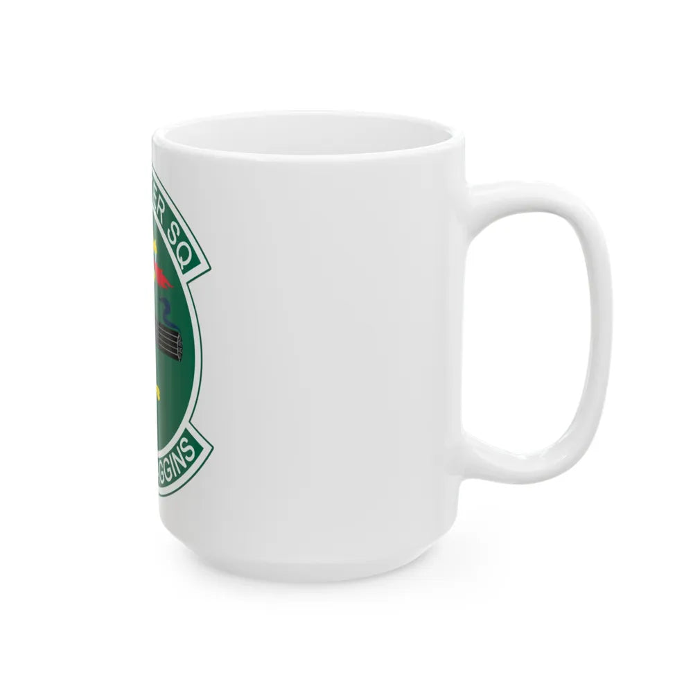 25th Fighters Sq (U.S. Air Force) White Coffee Mug-Go Mug Yourself