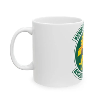 25th Fighters Sq (U.S. Air Force) White Coffee Mug-Go Mug Yourself