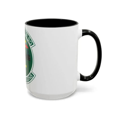 25th Fighters Sq (U.S. Air Force) Accent Coffee Mug - Go Mug Yourself