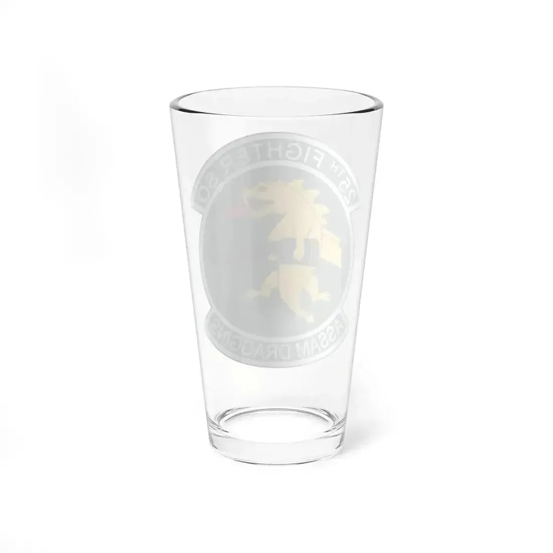 25th Fighters Sq (U.S. Air Force) Pint Glass 16oz - Go Mug Yourself