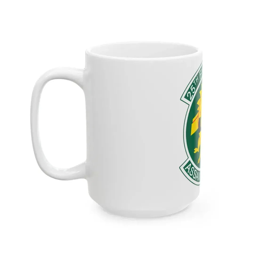 25th Fighters Sq (U.S. Air Force) White Coffee Mug - Go Mug Yourself