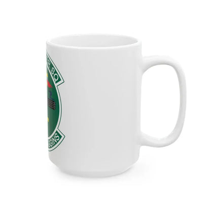25th Fighters Sq (U.S. Air Force) White Coffee Mug - Go Mug Yourself