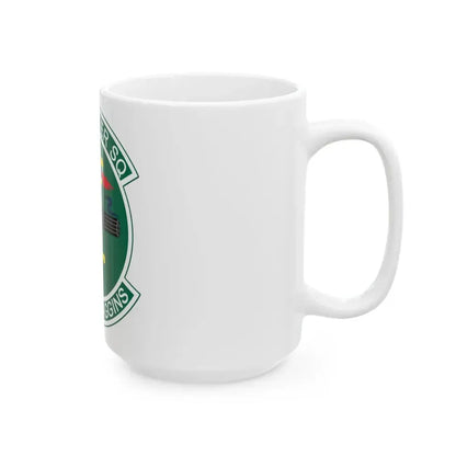 25th Fighters Sq (U.S. Air Force) White Coffee Mug - Go Mug Yourself